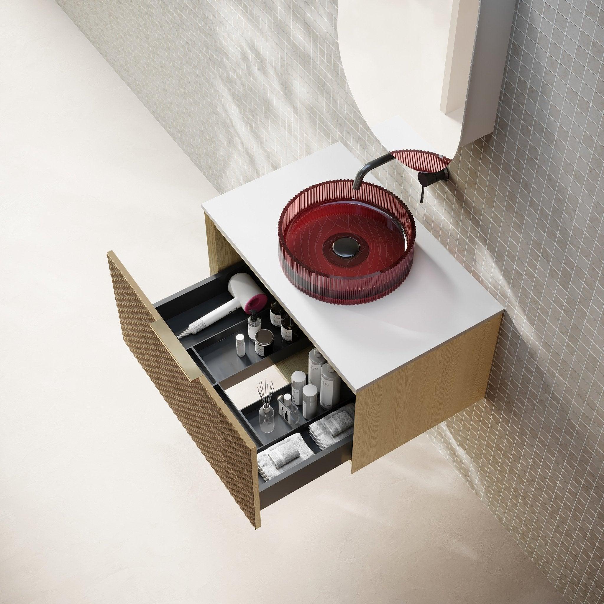 Cassa Design Relievo Wall Hung Vanity - Ideal Bathroom CentreREL750IORelievo Oak750mm