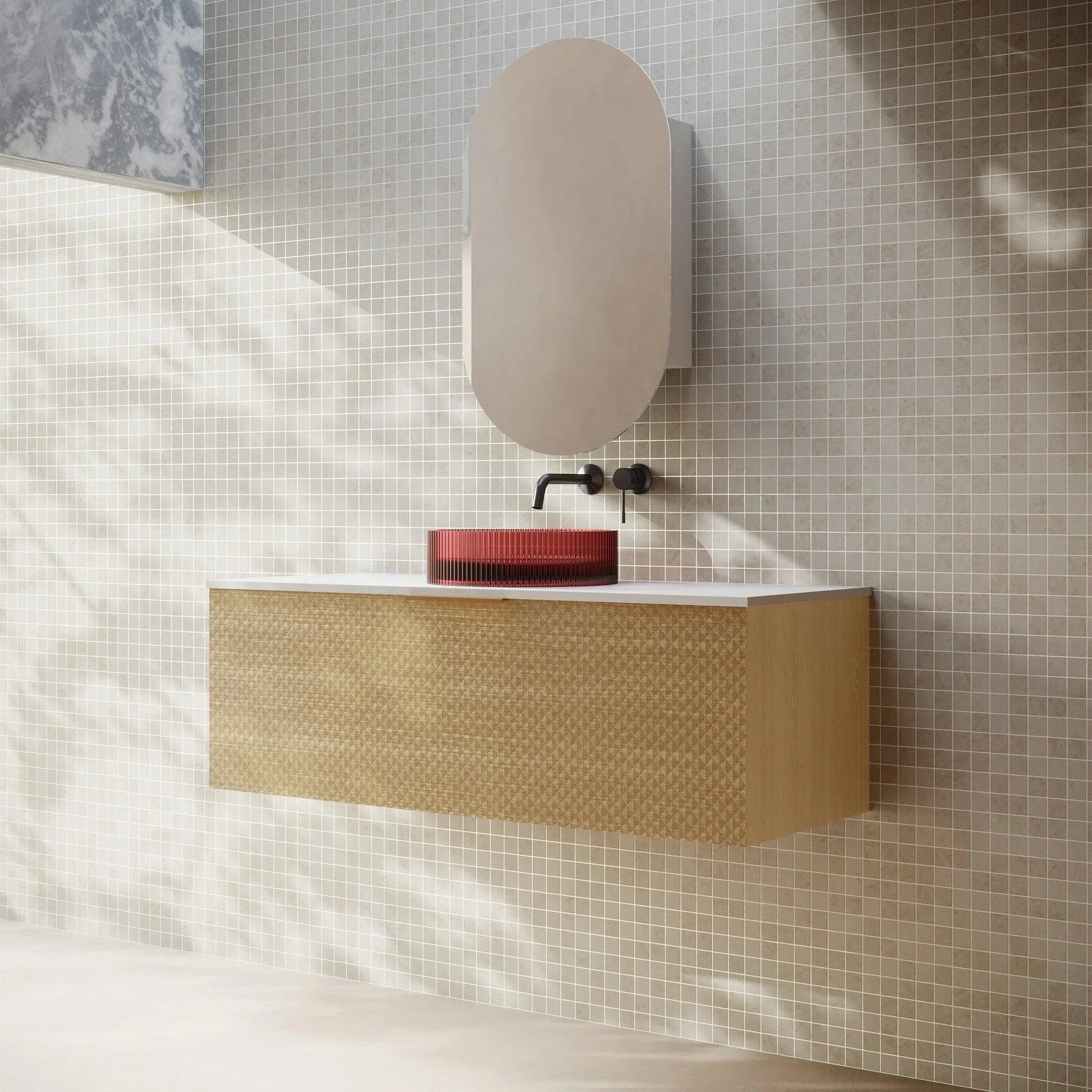Cassa Design Relievo Wall Hung Vanity - Ideal Bathroom CentreREL1200IORelievo Oak1200mm