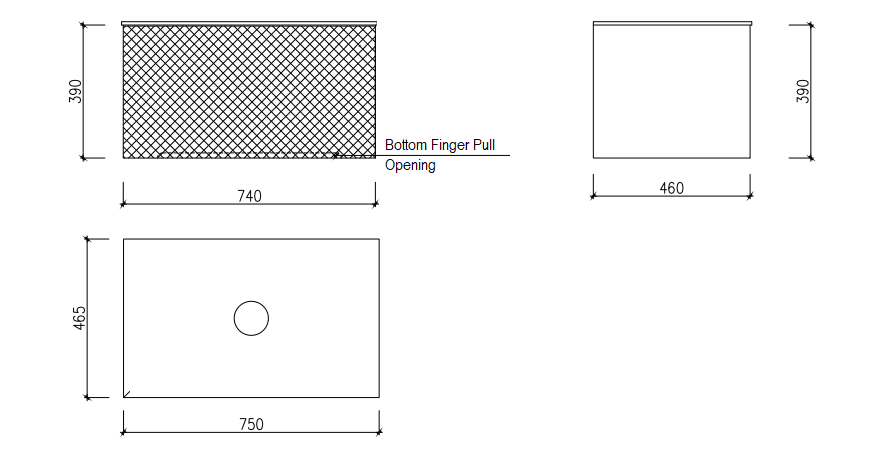 Cassa Design Relievo Wall Hung Vanity - Ideal Bathroom CentreREL1800IWRelievo Walnut1800mm