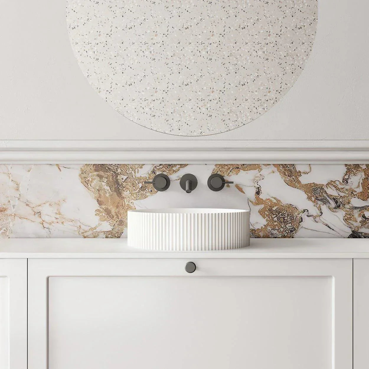 Cassa Design V-Groove 360mm Above Counter Basin - Ideal Bathroom CentreVG363610