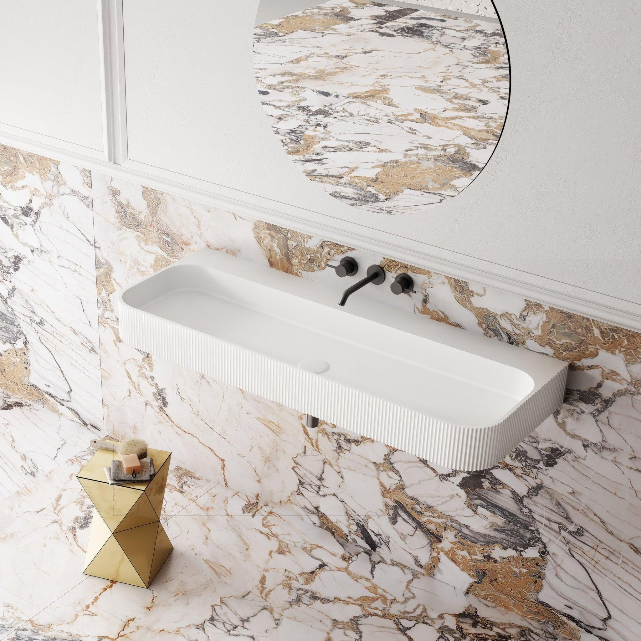 Cassa Design V-Groove Wall Hung Vanity - Ideal Bathroom CentreVG12461200mm