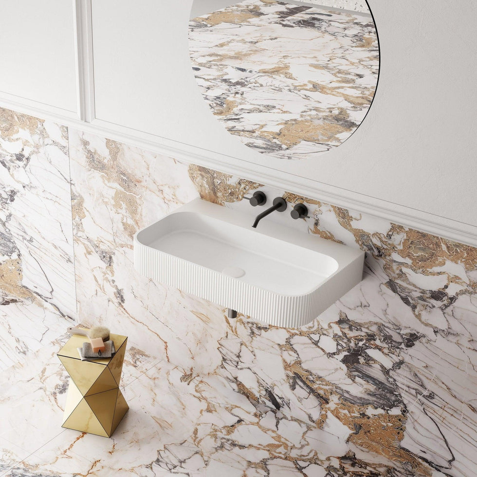 Cassa Design V-Groove Wall Hung Vanity – Ideal Bathroom Centre