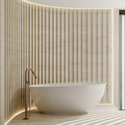 Cassa Design Vita High-Rise Freestanding Bath-Matte White - Ideal Bathroom CentreBT-VI1500M1500mm