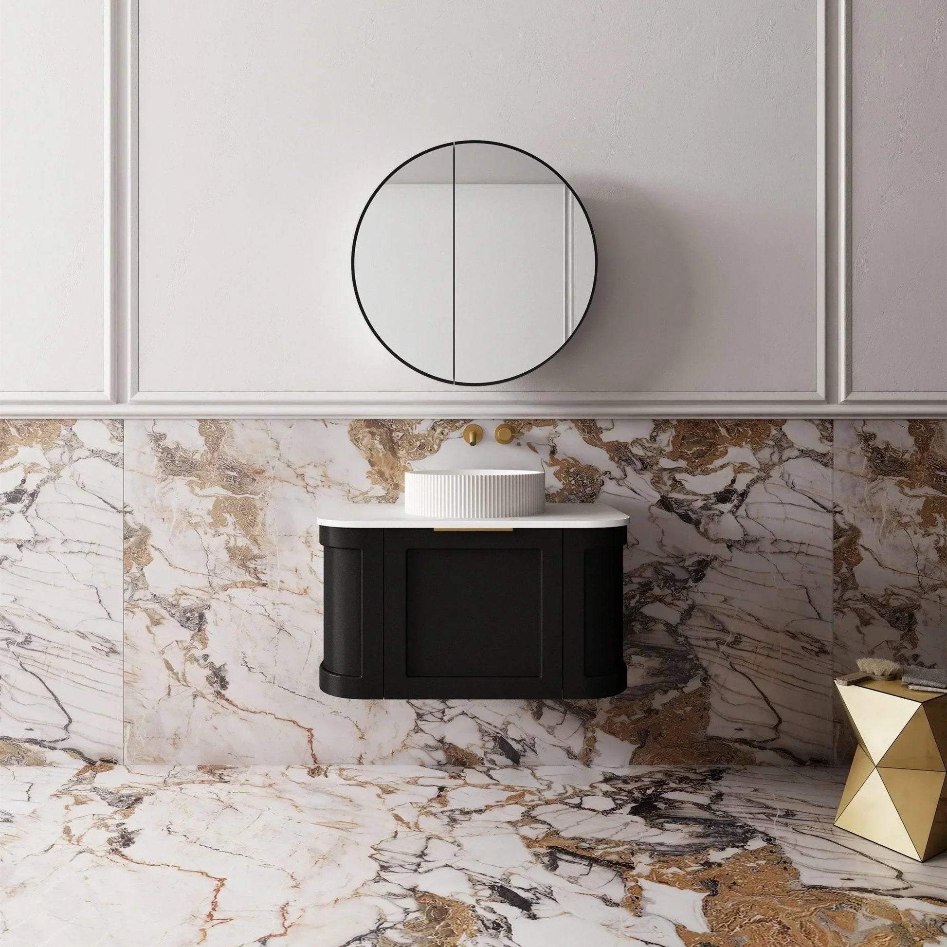 Cassa Design Westminster Wall Hung Vanity - Ideal Bathroom CentreWES750MB750mmMatte Black