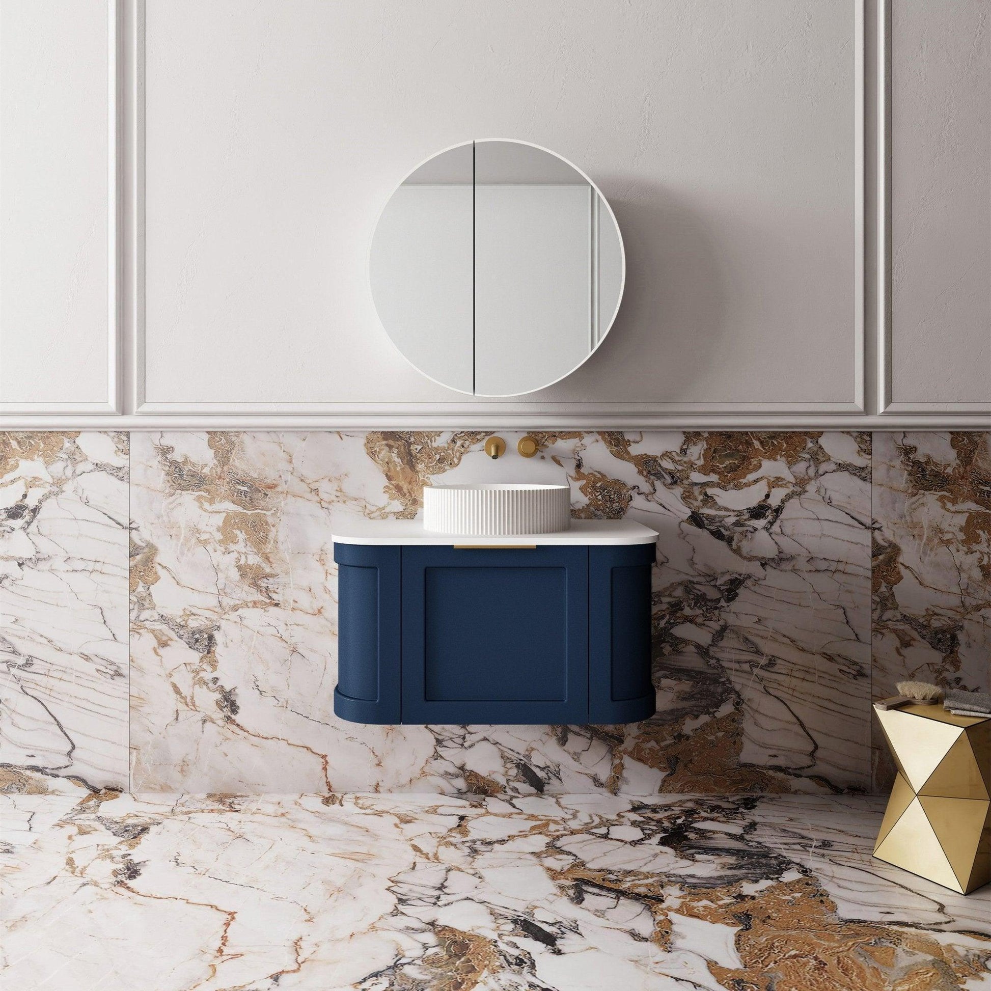 Cassa Design Westminster Wall Hung Vanity - Ideal Bathroom CentreWES750BL750mmVintage Blue