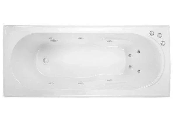Decina Adatto1510/1650 Santai 10 Jets Spa Bath - Ideal Bathroom CentreAD1510SAN10JW1510mm