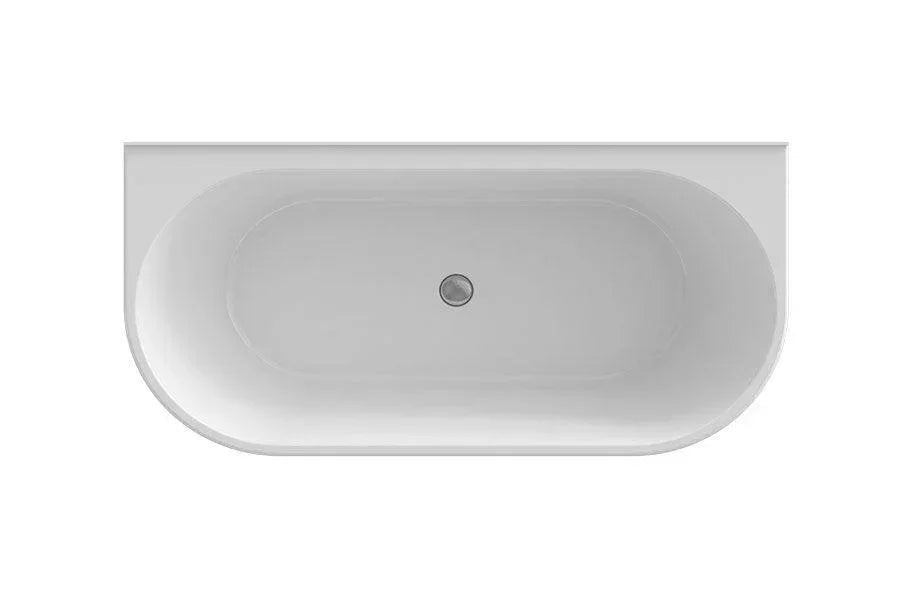 Decina Alegra 1700 Back To Wall Freestanding Bath - Ideal Bathroom CentreAG1700B
