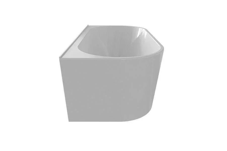 Decina Alegra Back To Wall Freestanding Bath - Ideal Bathroom Centre93223260074351400mm