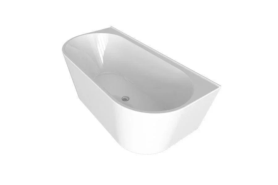Decina Alegra Back To Wall Freestanding Bath - Ideal Bathroom Centre93223260074351400mm