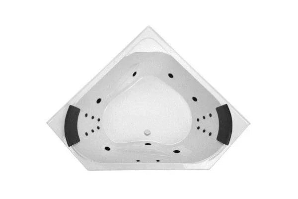 Decina Angelique 1295/1465 Dolce Vita 18 Jets Spa Bath - Ideal Bathroom CentreAN1295DVSPAWC1295mm