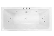 Decina Carina 1525/1675/1750 Santai 12 Jets Spa Bath - Ideal Bathroom CentreCA1525SAN12JW1525mm