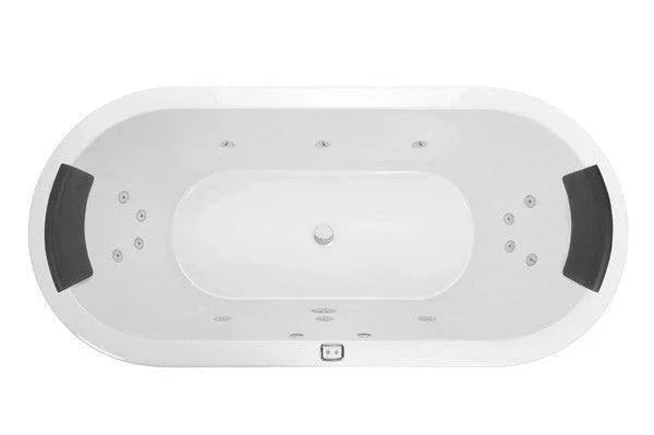 Decina Caval 1800 Contour 14 Jets Spa Bath - Ideal Bathroom CentreCA1800CNSPAWC