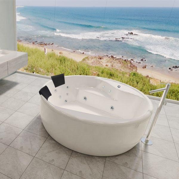 Decina Orion 1570 Freestanding Dolce Vita 14 Jets Spa Bath - Ideal Bathroom CentreORFS1570FSDVSPA