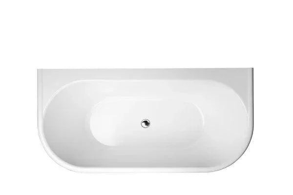Decina Oxford 1700 Back To Wall Freestanding Bath - Ideal Bathroom CentreOX1700W
