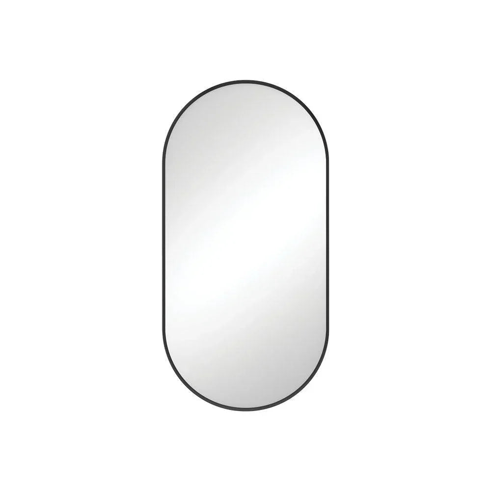 Fienza Empire Pill Metal Framed Mirror - Ideal Bathroom CentreFMP4590BMatte Black450x900mm