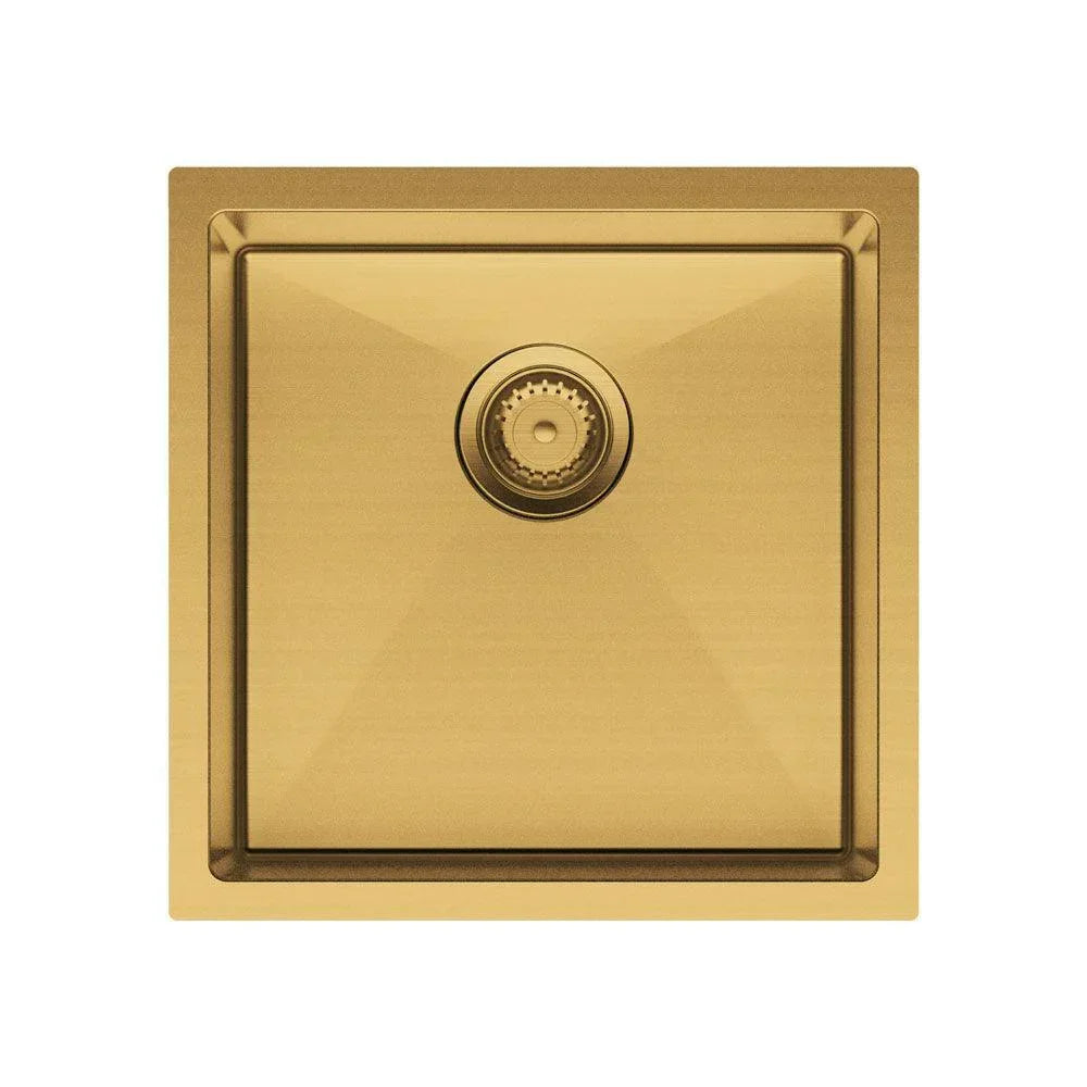 Fienza Hana 32L Single Kitchen Sink - Ideal Bathroom Centre68401RBRugged Brass