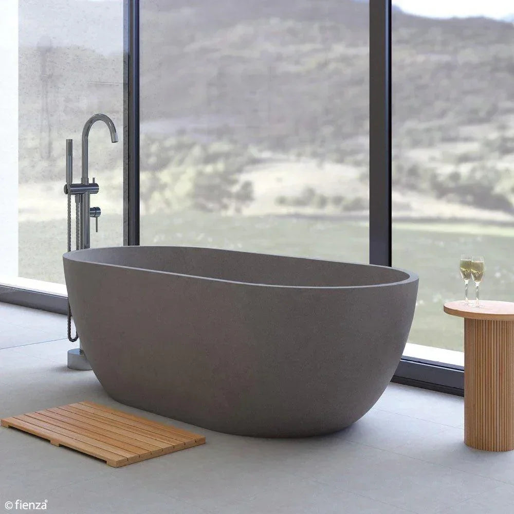 Fienza Jada 1500mm Concrete Bath - Ideal Bathroom CentreFC12