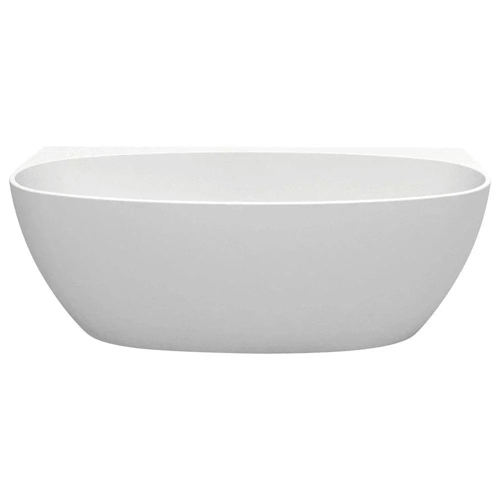 Fienza Keeto 1500/1700 Back to Wall Acrylic Freestanding Bath - Ideal Bathroom CentreFR65-15001500mm