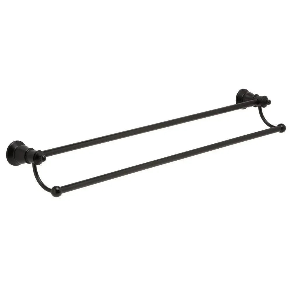 Fienza LILLIAN Double Towel Rail - Ideal Bathroom Centre81008BMatte Black