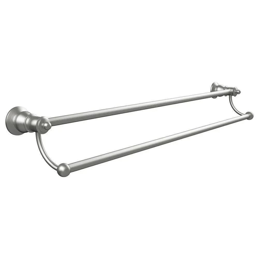 Fienza LILLIAN Double Towel Rail - Ideal Bathroom Centre81008BNBrushed Nickel