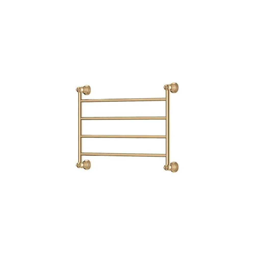 Fienza Lillian Heated Towel Rail, 600 x 450mm, Urban Brass - Ideal Bathroom Centre8106045UB