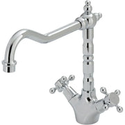Fienza LILLIAN Shepherds Crook Sink Mixer - Ideal Bathroom Centre336106Chrome