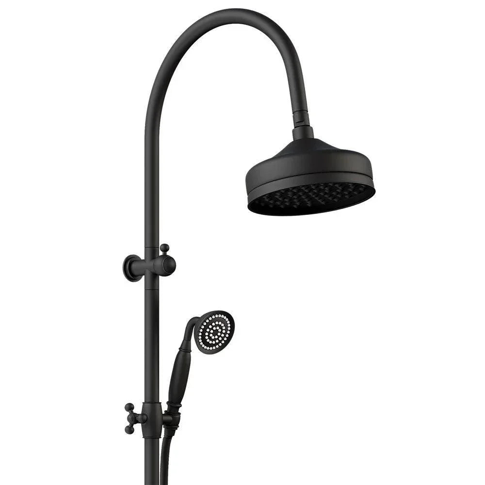 Fienza LILLIAN Twin Rail Shower - Ideal Bathroom Centre455114BMatte Black
