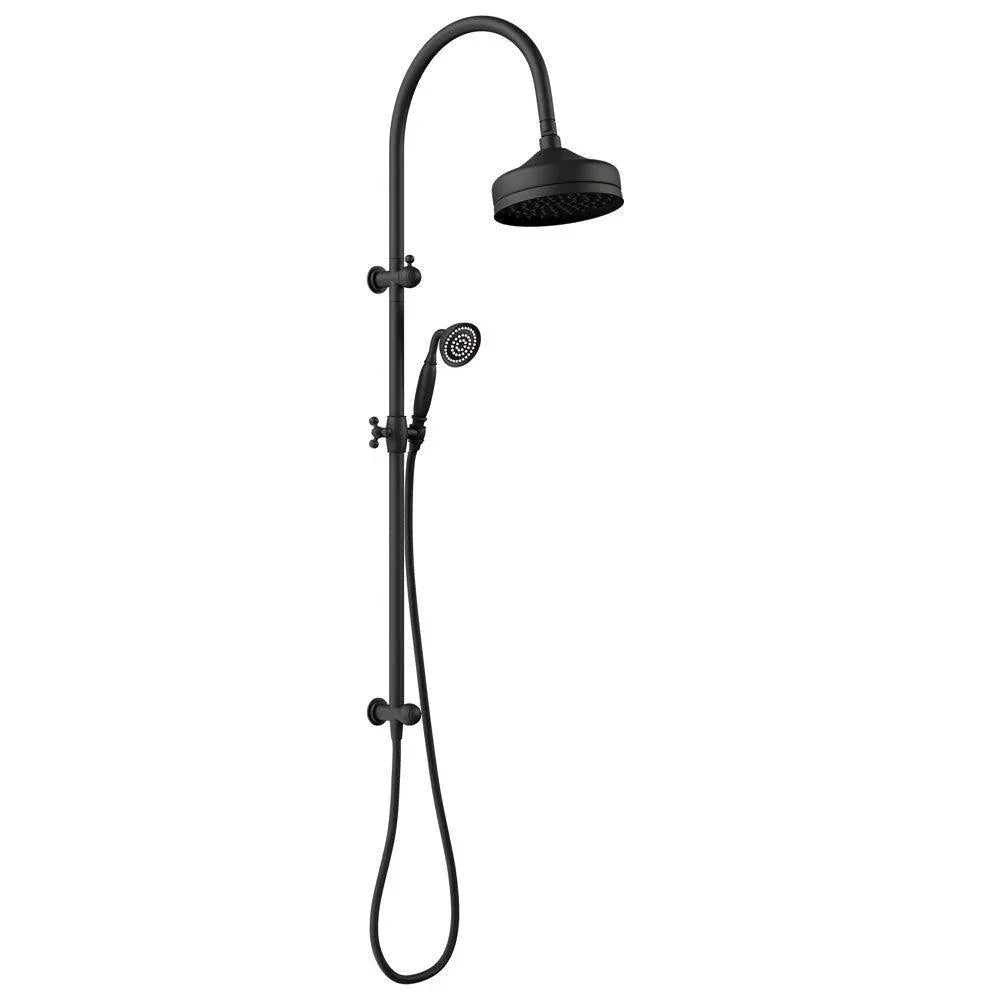 Fienza LILLIAN Twin Rail Shower - Ideal Bathroom Centre455114BMatte Black