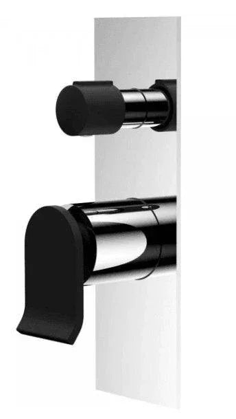 Fienza LINCOLN MBC Wall Mixer Diverter 224-102B - Ideal Bathroom Centre224-102B