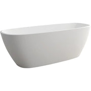 Fienza Marrisa 1700 Matte White Stone Freestanding Bath - Ideal Bathroom CentreST18NONo Overflow