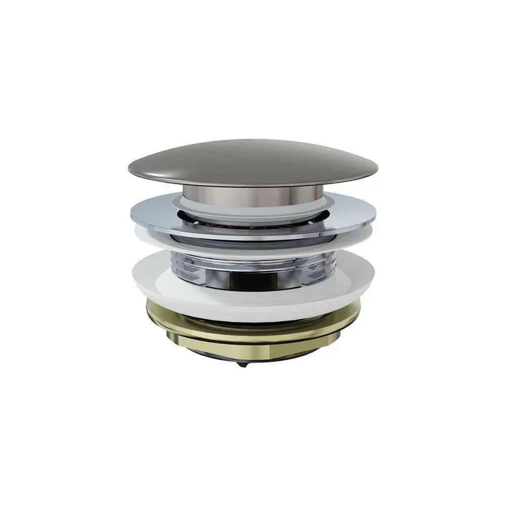 Fienza Pull-Out/Pop-Up 40mm Bath Waste with Overflow - Ideal Bathroom CentreWAS78BNBrushed Nickel