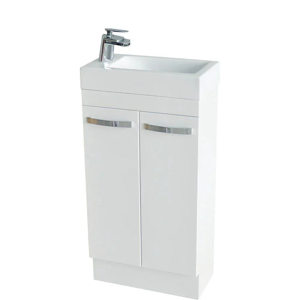 Fienza Ralph White 450mm with kickboard - Ideal Bathroom Centre4252KW