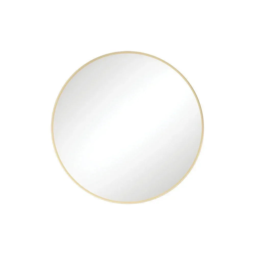 Fienza Reba Round Metal Framed Mirror - Ideal Bathroom CentreFMR60UBUrbane Brass600mm
