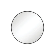 Fienza Reba Round Metal Framed Mirror - Ideal Bathroom CentreFMR60BMatte Black600mm