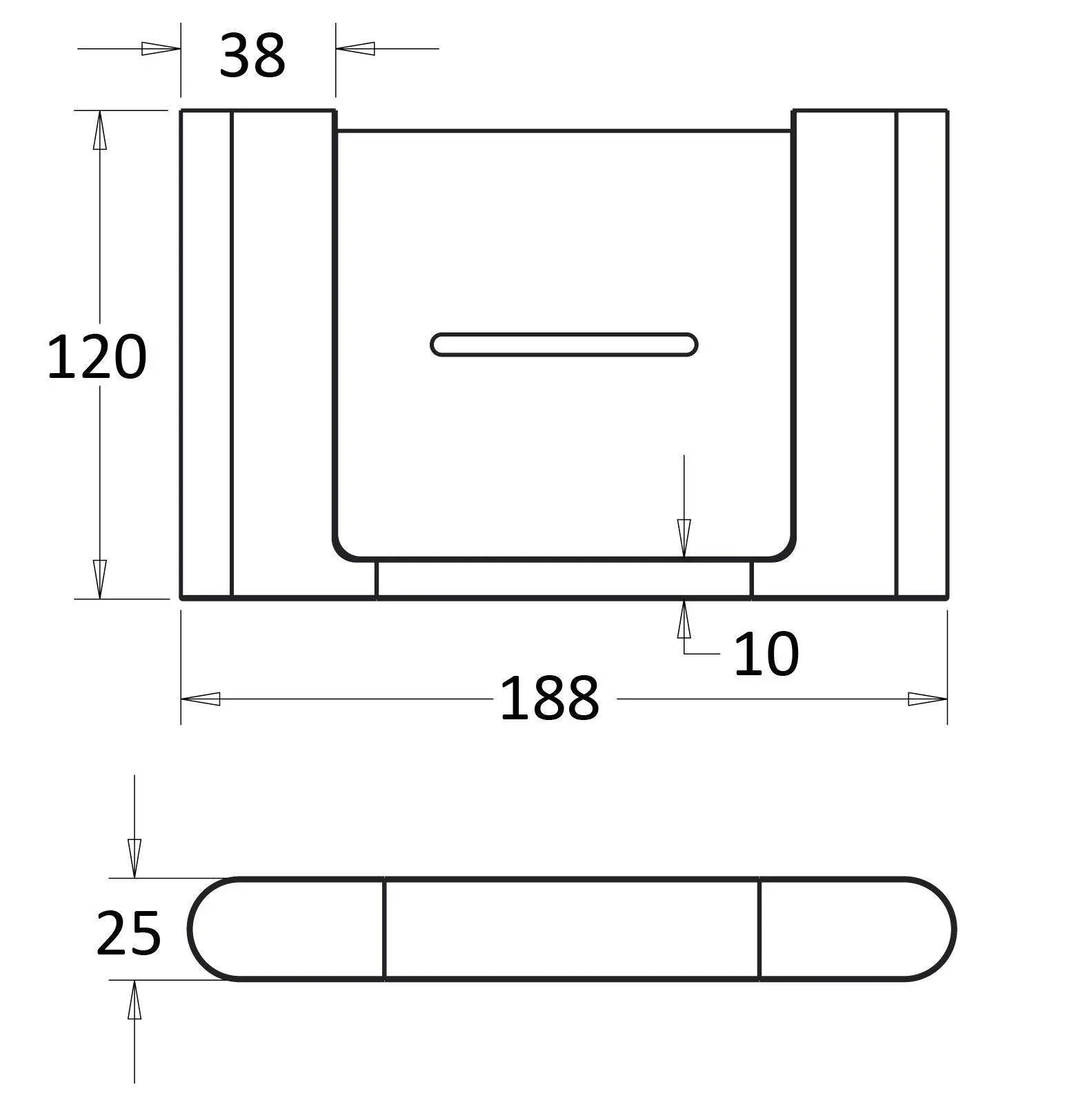 IKON Flores Metal Soap Dish Holder - Ideal Bathroom Centre55310-BGBrushed Gold