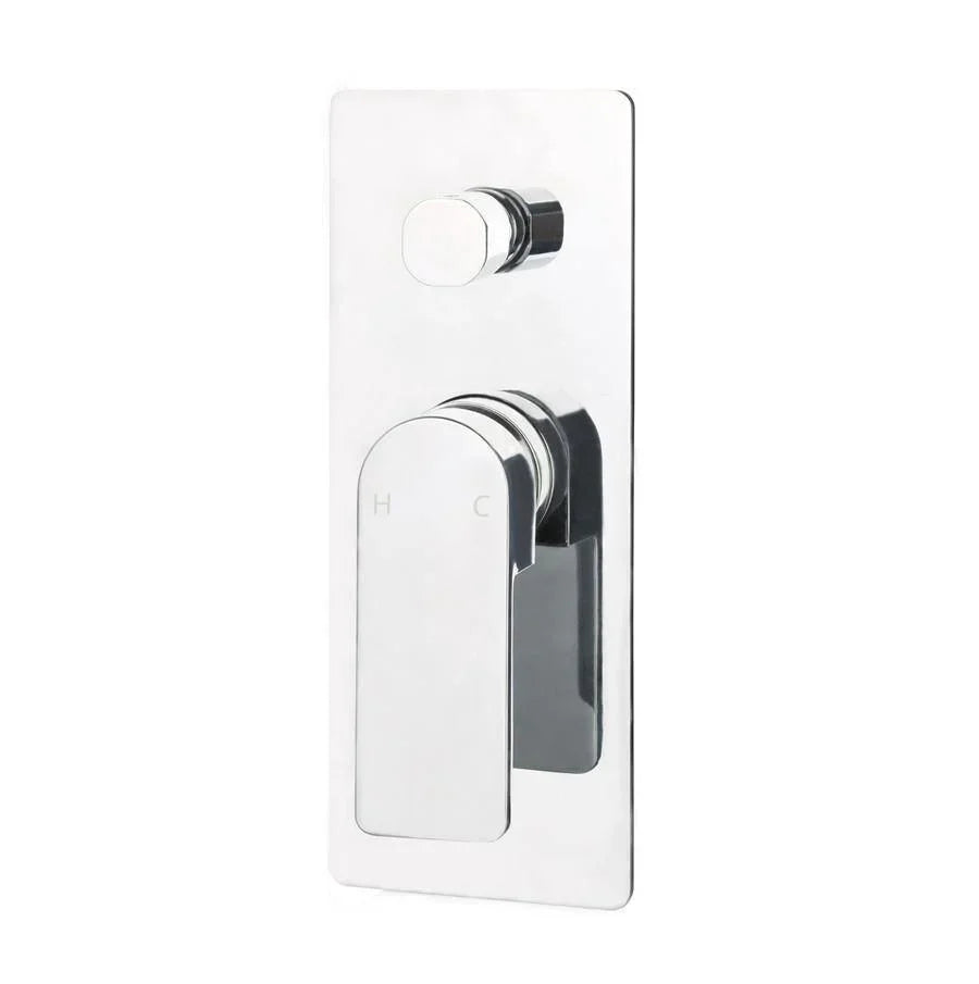 IKON Flores Wall Diverter Mixer - Ideal Bathroom CentreHYB135-501Chrome