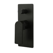 IKON Flores Wall Diverter Mixer - Ideal Bathroom CentreHYB135-501MBMatte Black