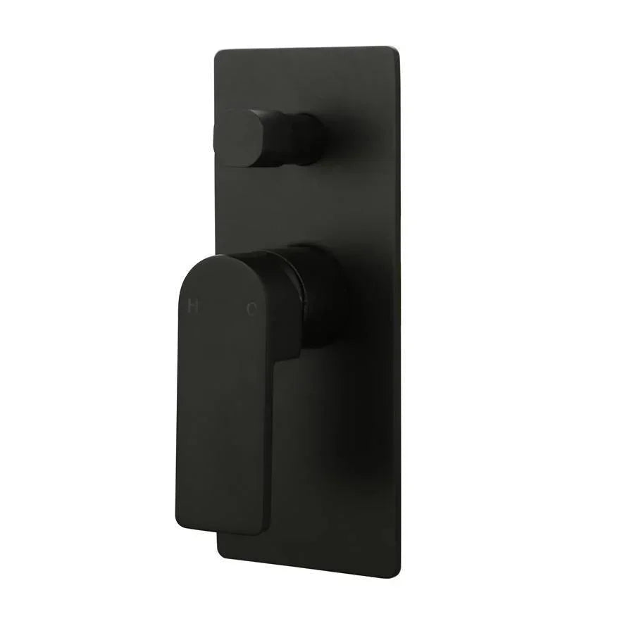 IKON Flores Wall Diverter Mixer - Ideal Bathroom CentreHYB135-501MBMatte Black