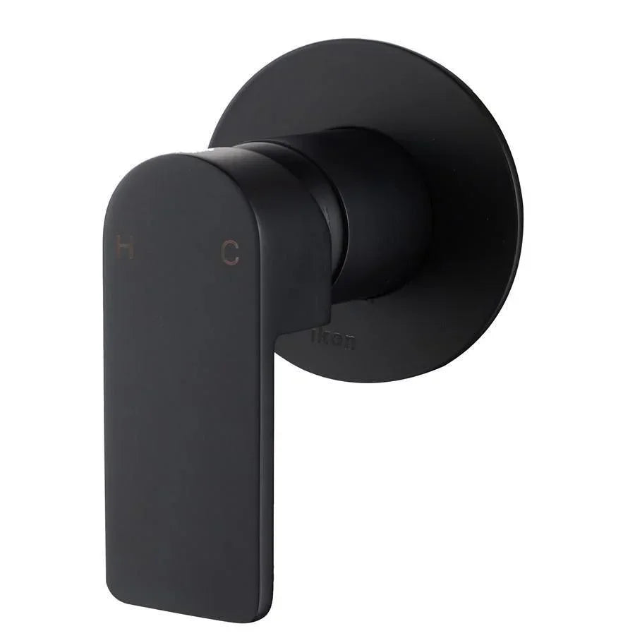 IKON Flores Wall Shower Mixer - Ideal Bathroom CentreHYB135-301MBMatte Black