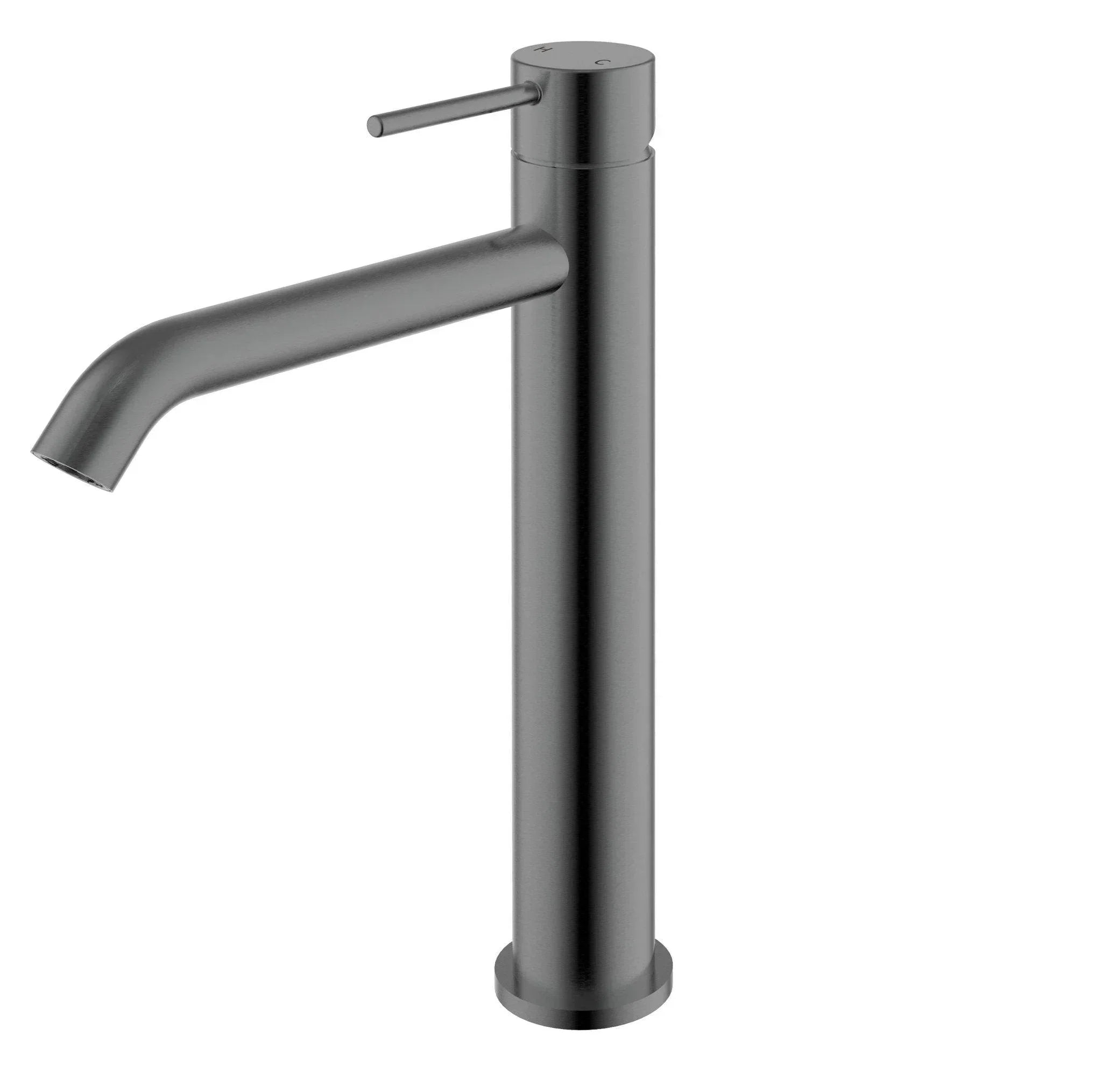 IKON Hali High Rise Basin Mixer - Ideal Bathroom CentreHYB88-202GMGun Metal