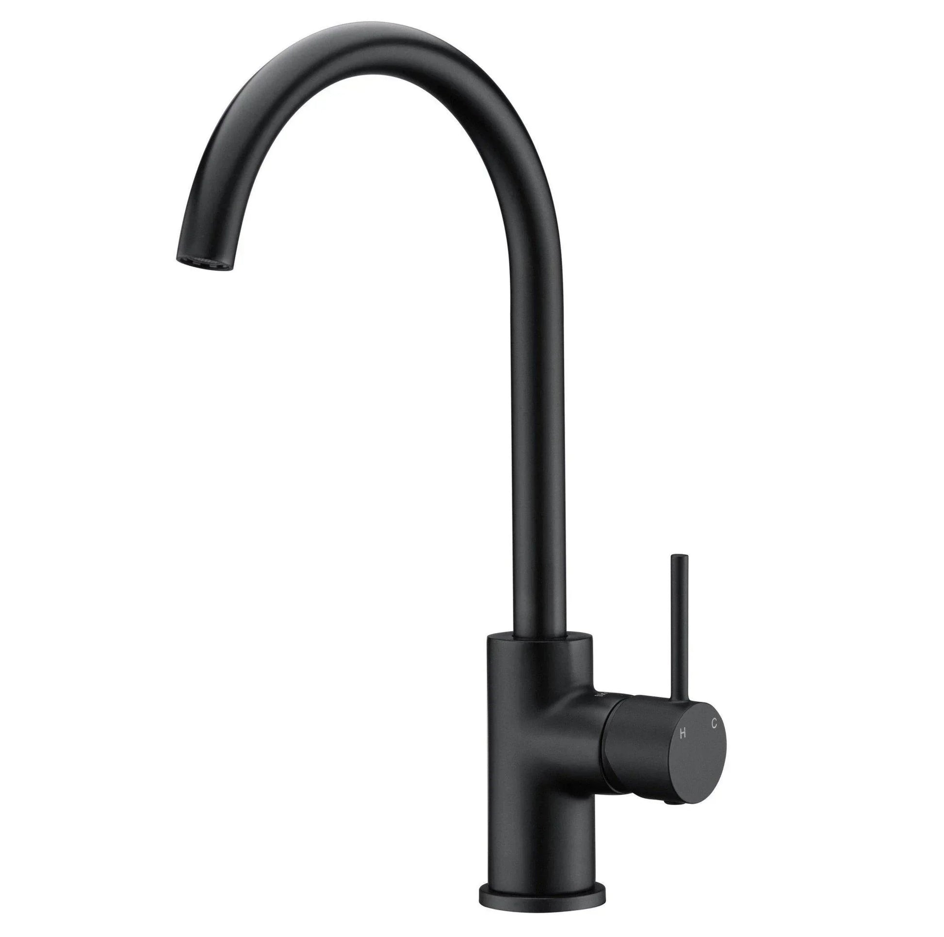 IKON Hali Sink Mixer - Ideal Bathroom CentreHYB88-101MBMatte Black