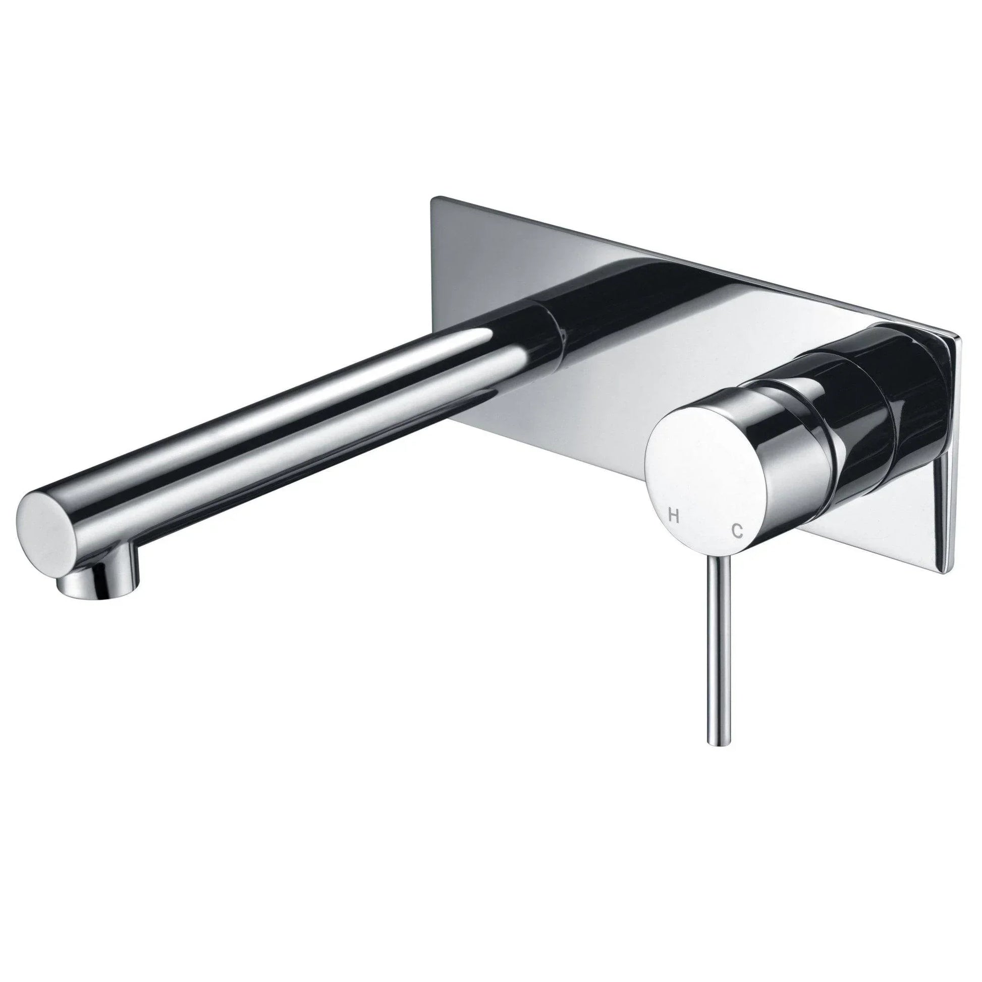 IKON Hali Wall Basin/Bath Mixer Set - Ideal Bathroom CentreHYB88-601Chrome