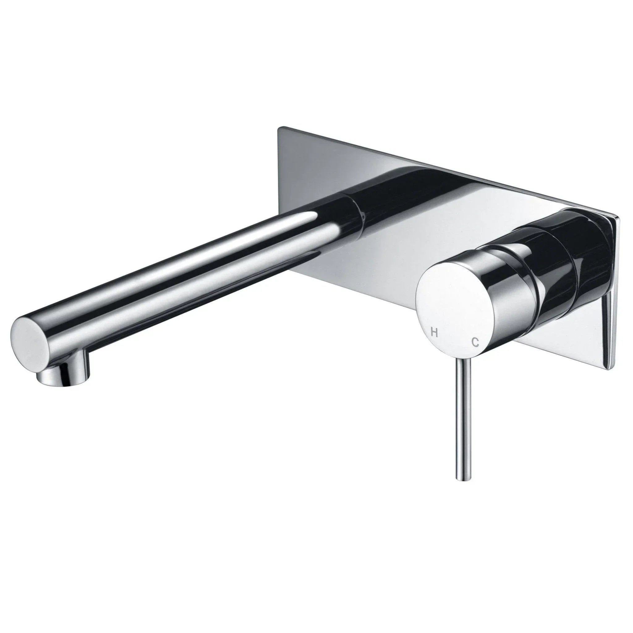 IKON Hali Wall Basin/Bath Mixer Set - Ideal Bathroom CentreHYB88-601Chrome