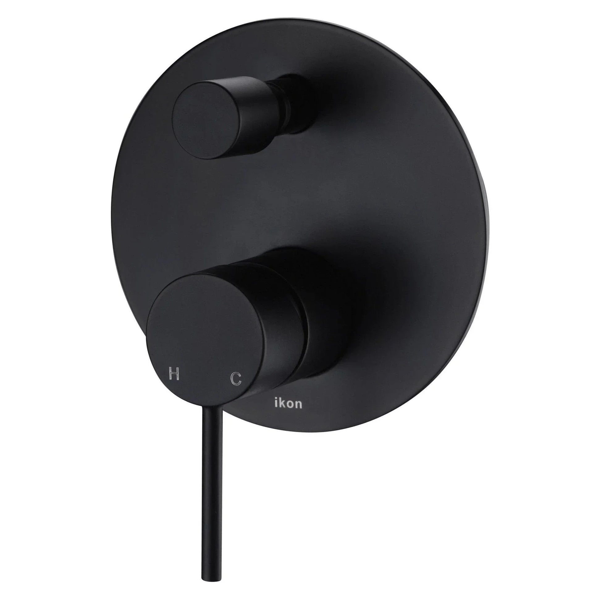 IKON Hali Wall Diverter Mixer - Ideal Bathroom CentreHYB88-501MBMatte Black
