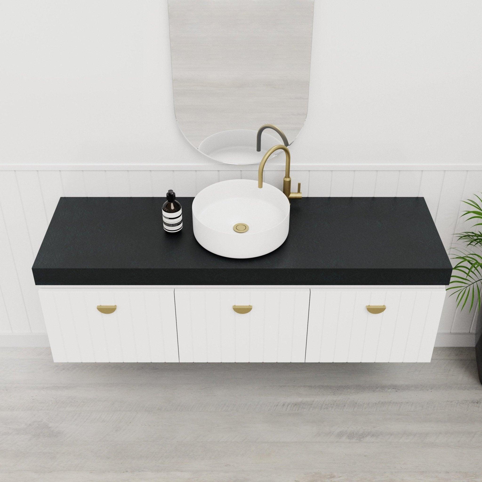 Marquis Chelsea Wall Hung Vanity - Ideal Bathroom CentreChelsea 8Dekton1500mmDektonCentre Bowl
