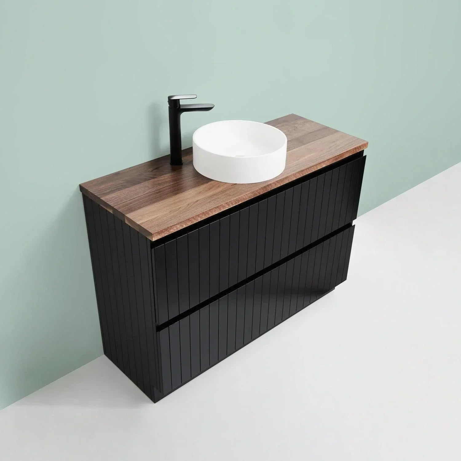 Marquis Nelson All Drawer Freestanding Vanity - Ideal Bathroom CentreNelson 1Dekton600mmDektonCentre Bowl