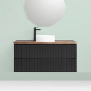 Marquis Nelson All Drawer Wall Hung Vanity - Ideal Bathroom CentreNelson 1Dekton600mmDektonCentre Bowl