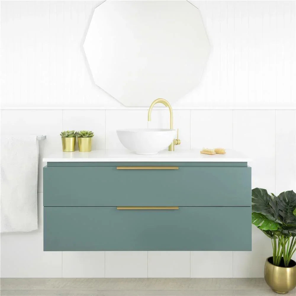 Marquis Riviera All Drawer Wall Hung Vanity - Ideal Bathroom CentreRiviera 1Dekton600mmDektonCentre Bowl
