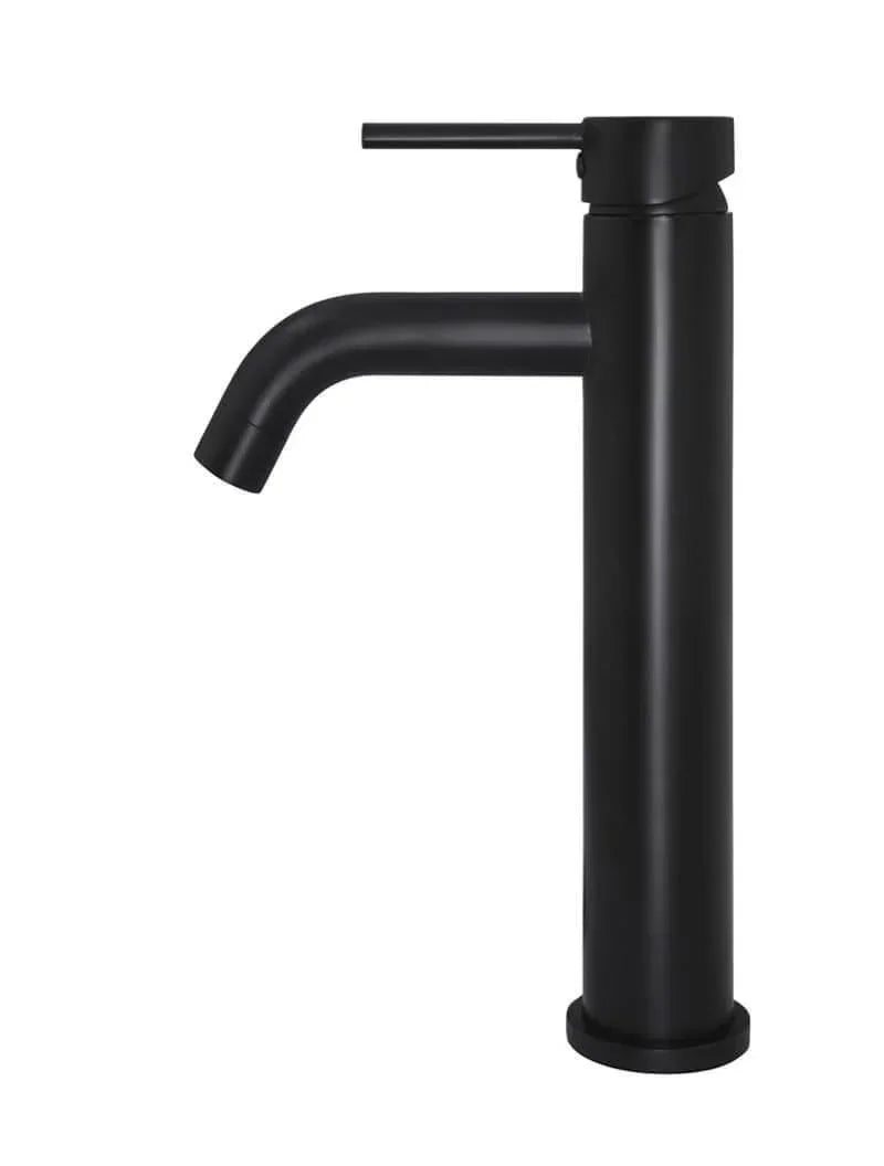 Meir Piccola Tall Basin Mixer Curved - Ideal Bathroom CentreMB03XL.01Matte Black