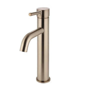 Meir Piccola Tall Basin Mixer Curved - Ideal Bathroom CentreMB03XL01-CHChampagne
